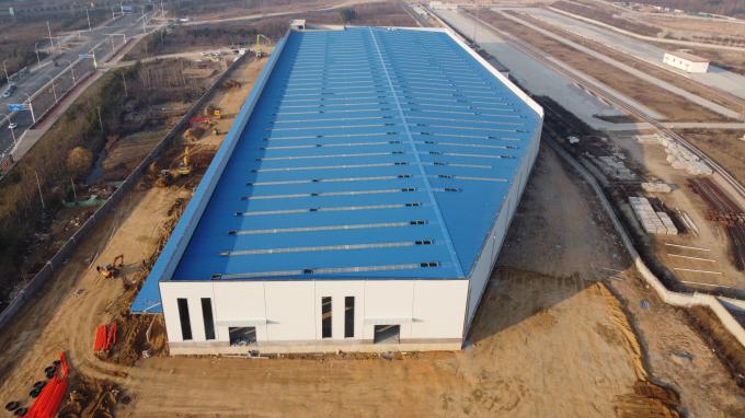 CE/ISO/SGS 인증 창고와 함께 고온 롤링 맞춤형 전공 철강 구조 건물 6
